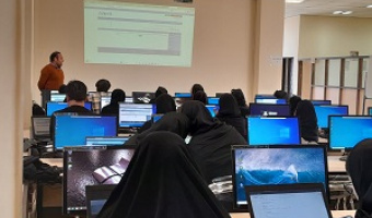 به مناسبت هفته پژوهش کارگاه آموزشی " مهارت‌های جستجوی منابع اطلاعاتی و علمی برای نگارش پایان‌نامه و رساله" برگزار شد.