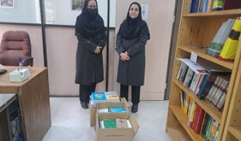 اهدای 180 جلد کتاب به کتابخانه غزه شهرستان زهان