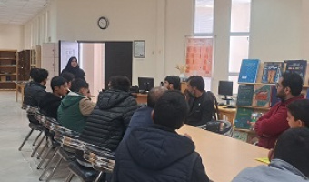بازدید نمایندگان شورای دانش آموزی استان خراسان جنوبی از کتابخانه مرکزی و مرکز نشر