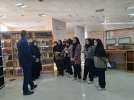 بازدید دانش‌آموزان دبیرستان دخترانه فرزانگان بیرجند از کتابخانه مرکزی  و مرکز نشر