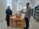 اهدای ۱۰۰ جلد کتاب به دبیرستان فرهیختگان دانشگاه بیرجند