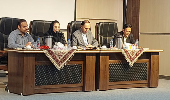 جلسه هم ­اندیشی حوزه معاونت پژوهش، فناوری و نوآوری دانشگاه و اعضای هیات علمی دانشکده ادبیات و علوم انسانی برگزار شد