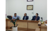 نشست مدیران گروه های آموزشی دانشکده ادبیات و علوم انسانی با معاون پشتیبانی و فناوری پارک علم و فناوری استان خراسان جنوبی برگزار شد.