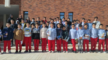 بازدید دانش آموزان آموزشگاه های مها از آزمایشگاه گروه جغرافیا