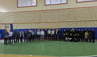 برگزاری مسابقات ورزشی ویژه کارکنان برادر در پردیس کشاورزی به مناسبت گرامیداشت هفته تربیت بدنی و ورزش