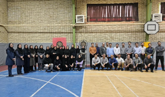 مسابقات دارت به مناسبت گرامیداشت هفته تربیت بدنی و ورزش ویژه کارکنان و اعضا هیأت علمی، بانوان در سالن کوثر برگزار شد.