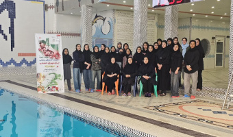 برگزاری مسابقات شنا ویژه دانشجویان دختر