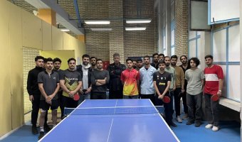 برگزاری مسابقات تنیس روی میز المپیاد درون دانشگاهی دانشجویان پسر دانشگاه بیرجند به مناسبت گرامیداشت روز دانشجو