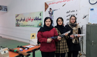برگزاری مسابقات انتخابی تیم تیراندازی با تپانچه به مناسبت گرامیداشت روز دانشجو