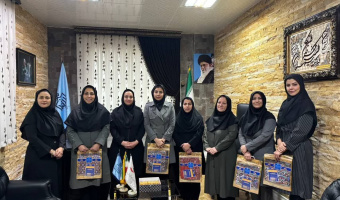 جلسه تقدیر از کارکنان مجموعه آبی میلاد به مناسبت گرامیداشت روز زن و مقام مادر