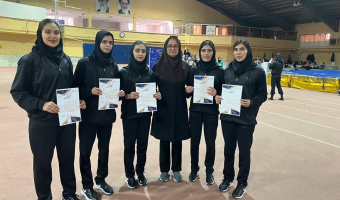 درخشش تیم دو و میدانی دانشجویان دختر دانشگاه بیرجند در مسابقات منطقه ۹ ورزش دانشگاه ها