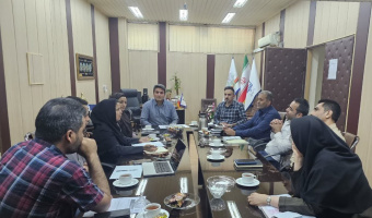 برگزاری جلسه هماهنگی جهت سامانه اماکن  با همکاران فناوری و اطلاعات