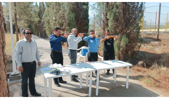 مسابقات تیراندازی با تفنگ بادی کارکنان دانشگاه بیرجند برگزار شد.
