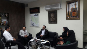 دیدار هیات ورزش های دانشگاهی استان با مدیر کل ورزش و جوانان استان