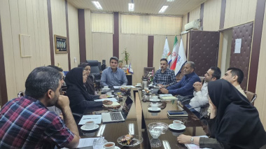 برگزاری جلسه هماهنگی جهت سامانه اماکن  با همکاران فناوری و اطلاعات