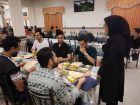 بازدید مدیر دانشجویی از سالن غذاخوری و آشپزخانه پردیس