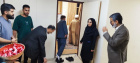 حضور رئیس دانشگاه در سرای دانشجویی صدف