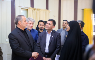 حضور استاندار خراسان جنوبی در جمع دانشجویان دانشگاه بیرجند