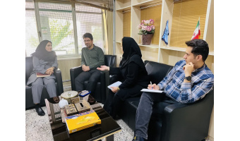 نشست مشترک سرپرست مدیریت امور دانشجویی و نماینده اداره کل فنی و حرفه ای استان جهت همکاری در قالب طرح سرای مهارت آموزی