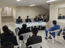 نشست صمیمانه معاونین دانشجویی و فرهنگی دانشگاه با دانشجویان ساکن خوابگاه ها در شب یلدا برگزار شد.