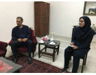 اهدای تابلوی نمایندگی روزنامه اطلاعات بیرجند به موزه دانشگاه بیرجند
