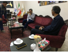 اهدای تابلوی نمایندگی روزنامه اطلاعات بیرجند به موزه دانشگاه بیرجند