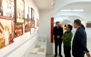 بازدید دکتر محمدرضا مریدی از موزه و مرکز اسناد و مفاخر دانشگاه بیرجند