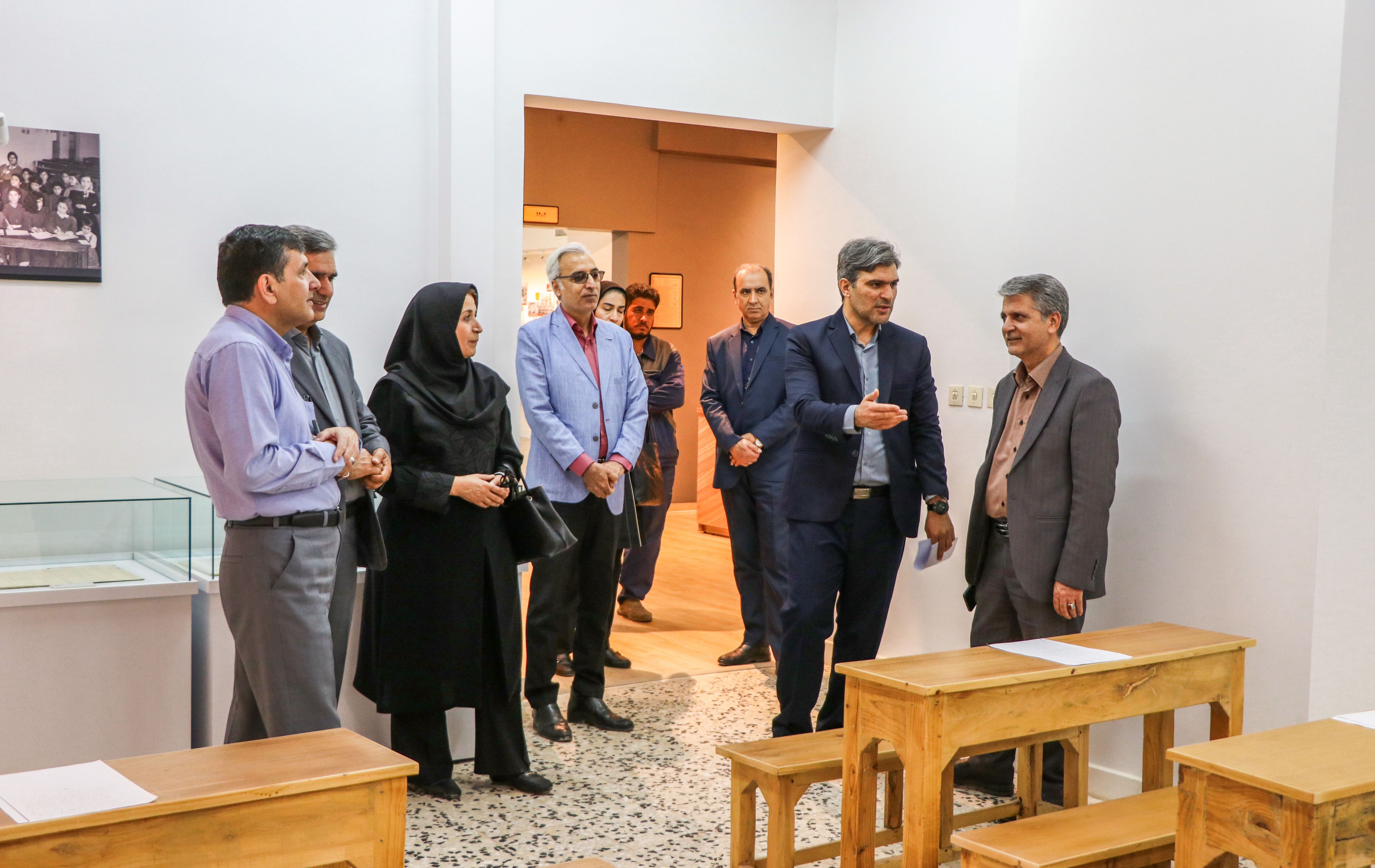 بازدید مدیرکل میراث‌فرهنگی خراسان جنوبی از موزه و مرکز اسناد و مفاخر دانشگاه بیرجند