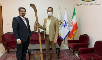 بازدید دبیر شورای راهبردی مدیریت سبز دانشگاه از موزه و مرکز اسناد و مفاخر دانشگاه