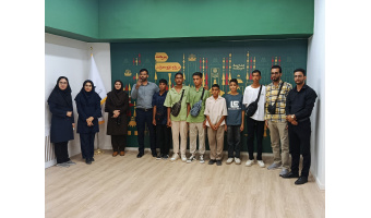 نوجوانان کانون پرورش فکری کودکان و نوجوانان هرمزگان مهمان موزه دانشگاه بیرجند شدند.