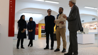 بازدید مشاور علمی مرکز نسخ خطی کتابخانه آستان قدس رضوی از موزه و مرکز اسناد و مفاخر دانشگاه بیرجند