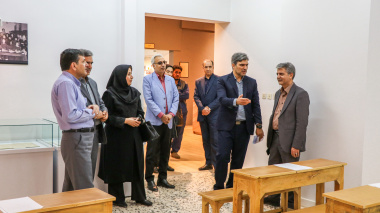 بازدید مدیرکل میراث‌فرهنگی خراسان جنوبی از موزه و مرکز اسناد و مفاخر دانشگاه بیرجند