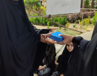 تقدیر دانشجویان کانون معرفتی مهدویت دانشگاه بیرجند از معلمان جهادی در میدان اجتماعات