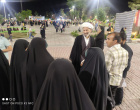 تقدیر دانشجویان کانون معرفتی مهدویت دانشگاه بیرجند از معلمان جهادی در میدان اجتماعات