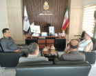 دیدار مسئول نهاد نمایندگی مقام معظم رهبری در دانشگاه بیرجند با تعدادی از اساتید به مناسبت  روز استاد