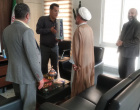 دیدار مسئول نهاد نمایندگی مقام معظم رهبری در دانشگاه بیرجند با تعدادی از اساتید به مناسبت  روز استاد