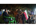 تجلیل از «حبیب زمان» در دانشگاه بیرجند؛ پیرمرد ۷۲ ساله‌ای که در طوفان، پرچم را برافراشته نگه داشت