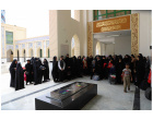 بدرقه کاروان دانشجویان زائر اربعین دانشگاه بیرجند؛ 80 دانشجو عازم طریق‌الحسین(ع) شدند