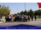 اهتزاز پرچم جمهوری اسلامی ایران در دانشگاه بیرجند؛ آغاز سال تحصیلی با ادای احترام به نماد هویت و وحدت ملی