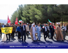اهتزاز پرچم جمهوری اسلامی ایران در دانشگاه بیرجند؛ آغاز سال تحصیلی با ادای احترام به نماد هویت و وحدت ملی