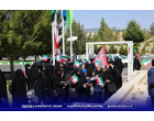 اهتزاز پرچم جمهوری اسلامی ایران در دانشگاه بیرجند؛ آغاز سال تحصیلی با ادای احترام به نماد هویت و وحدت ملی