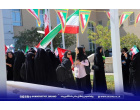 اهتزاز پرچم جمهوری اسلامی ایران در دانشگاه بیرجند؛ آغاز سال تحصیلی با ادای احترام به نماد هویت و وحدت ملی