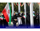 اهتزاز پرچم جمهوری اسلامی ایران در دانشگاه بیرجند؛ آغاز سال تحصیلی با ادای احترام به نماد هویت و وحدت ملی