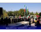اهتزاز پرچم جمهوری اسلامی ایران در دانشگاه بیرجند؛ آغاز سال تحصیلی با ادای احترام به نماد هویت و وحدت ملی
