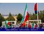 اهتزاز پرچم جمهوری اسلامی ایران در دانشگاه بیرجند؛ آغاز سال تحصیلی با ادای احترام به نماد هویت و وحدت ملی