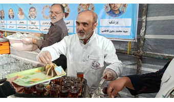 تقدیر دانشجویان کانون معرفتی مهدویت دانشگاه بیرجند از خادمان موکب‌های «جنگ رمضان»