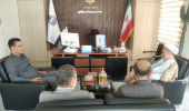 دیدار مسئول نهاد نمایندگی مقام معظم رهبری در دانشگاه بیرجند با تعدادی از اساتید به مناسبت  روز استاد
