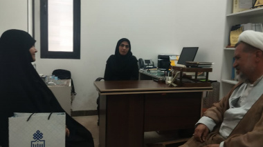 دیدار مسئول نهاد نمایندگی مقام معظم رهبری در دانشگاه بیرجند با تعدادی از اساتید به مناسبت  روز استاد