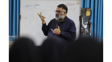 گردهمایی دانشجویان کنشگر دانشگاه‌های مرکز استان خراسان جنوبی با سخنرانی حاج عظیم ابراهیم‌پور