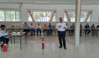 کارگاه آموزشی مدیریت بحران و اطفاء حریق